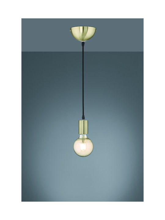 Trio Lighting Cord Pendant Light Suspension for Socket E27 Bronze