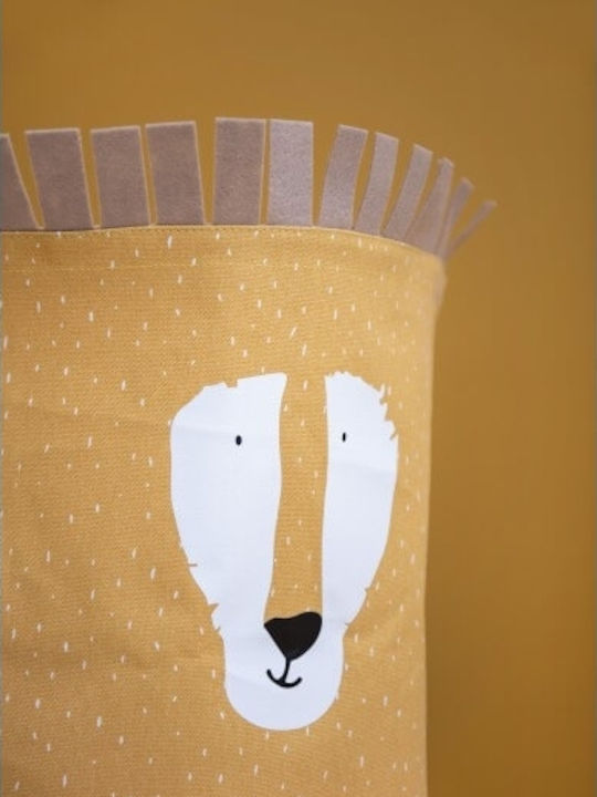 Trixie Children's Storage Basket made of Fabric Mr. Lion Yellow 40x40x60cm 1pcs