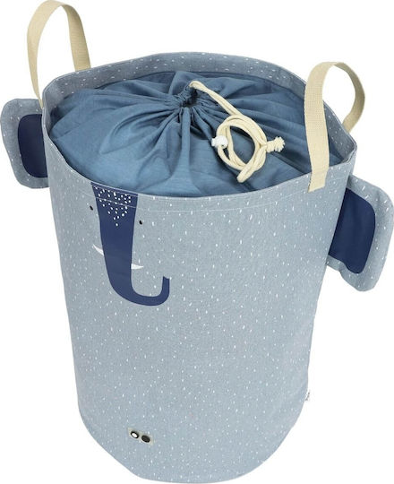 Trixie Kinder Aufbewahrungskorb aus Stoff Mrs. Elephant Gray 40x40x60cm 1Stück