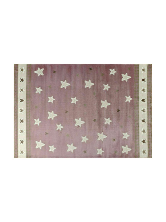 Tzikas Carpets Kids Synthetic Rug 31768-056 Stars 133x190cm 11mm