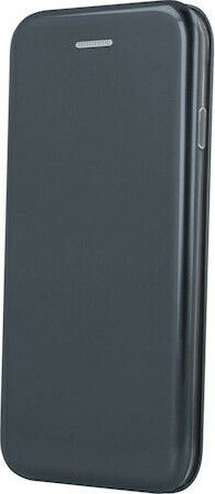 Forcell Book Δερματίνης Μαύρο (iPhone XR)