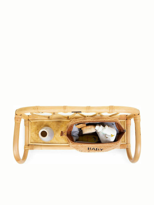 Kinderregal Wandhalterung Beige 53x23x23cm