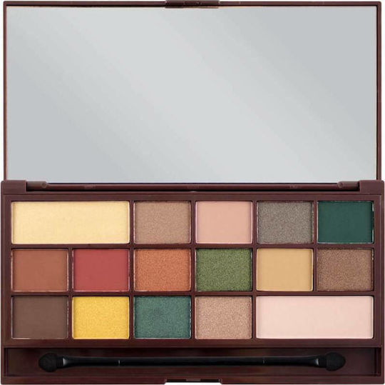 Revolution Beauty I Heart Chocolate Paletă cu Farduri de Pleoape Formă Solidă Mentă 22gr