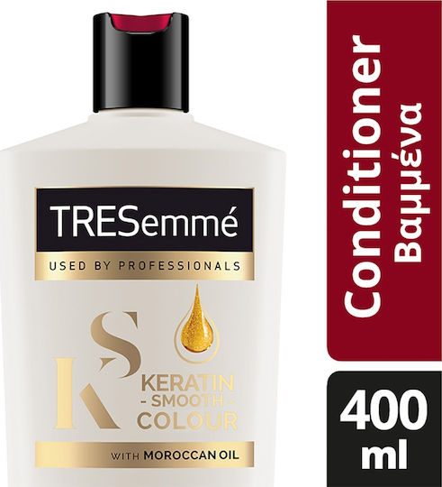 TRESemme Keratin Smooth Color Conditioner Αναδόμησης/Θρέψης για Βαμμένα Μαλλιά 400ml