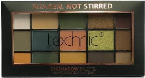 Technic Shaken Not Stirred Παλέτα με Σκιές Ματιών σε Στερεή Μορφή 30gr