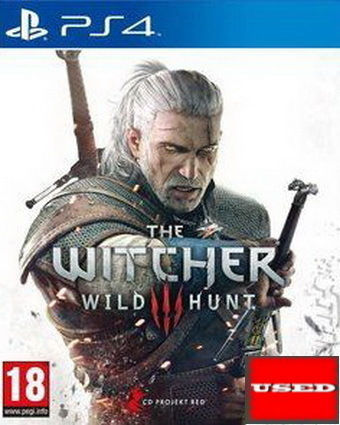 The Witcher 3 Wild Hunt PS4 Game (Used)