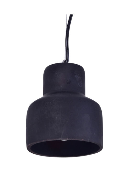 Home Lighting Adjustable Pendant Light Black with Socket E27