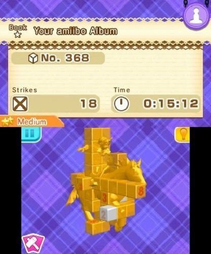 Picross 3D Round 2 3DS Game