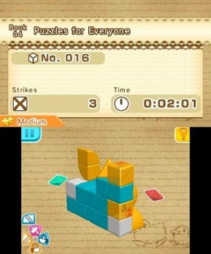 Picross 3D Round 2 3DS Game