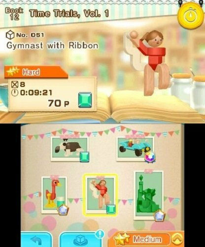 Picross 3D Round 2 3DS Game