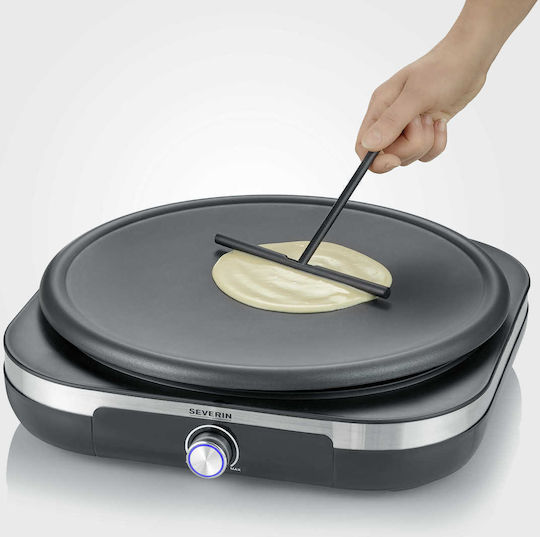 Severin CM 2199 Κρεπιέρα 38cm Μαύρη 1500W