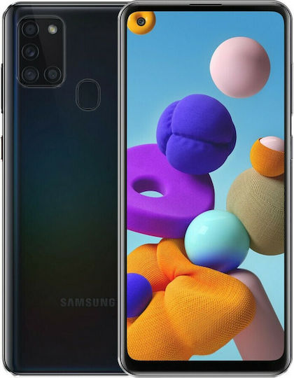 Hurtel Back Cover Σιλικόνης Διάφανο (Galaxy A21s)