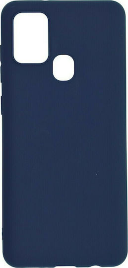 Forcell Soft Back Cover Σιλικόνης Μπλε (Galaxy A21s)