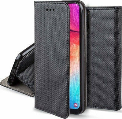 Forcell Smart Magnet Книга Изкуствена кожа 2мм Черен (Galaxy A10)