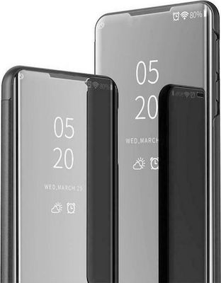 Hurtel Clear View Buchen Sie Kunststoff Schwarz (Google Pixel 4a)