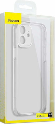 Baseus Camera Lens Protector Silicone Back Cover Transparent (iPhone 12 mini)