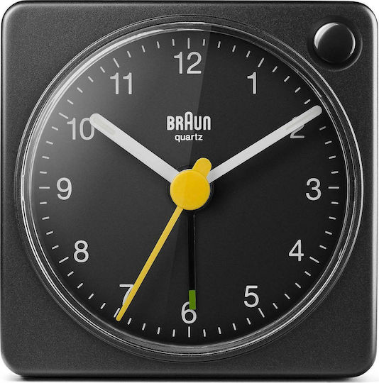 Braun Επιτραπέζιο Ρολόι με Ξυπνητήρι BC02 Braun Επιτραπέζιο Ρολόι με Ξυπνητήρι BC02