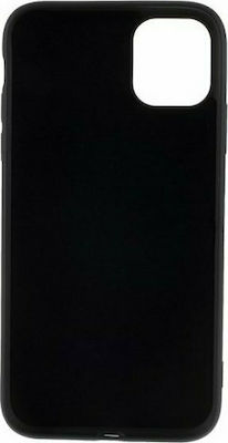 Senso Liquid Silicone Back Cover Black (iPhone 11)