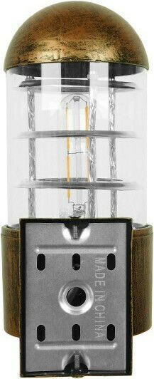 GloboStar Norma Modern Lumină de Perete cu Soclu E27 Bronz 17x23cm
