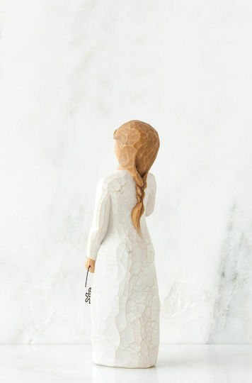 Willow Tree Decorative Statuette made of Wood 14cm 1pcs