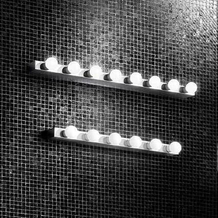 Ideal Lux Prive AP6 Modern Lamp Wall with Socket E14 Silver 60.5x8x4cm