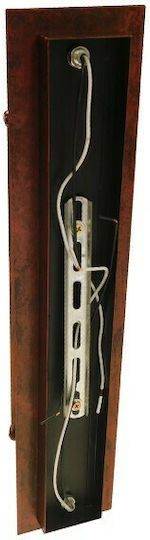 GloboStar Bespoke Industrial Wall Lamp with E27 Copper Base 9.5x47cm