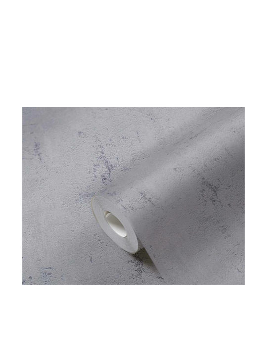 Tapet de Perete 1005x53cm Vinil Gri Lavabil