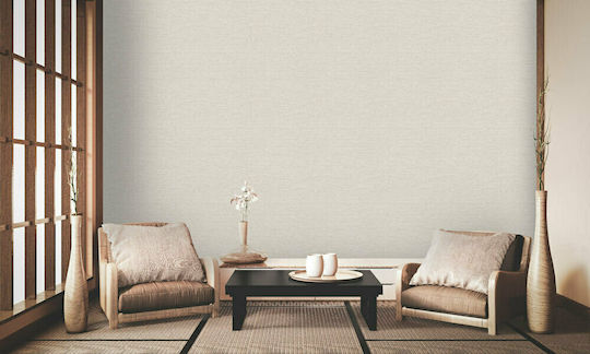 Tapete Vinyl Beige L1005xB53cm Waschbar 378574