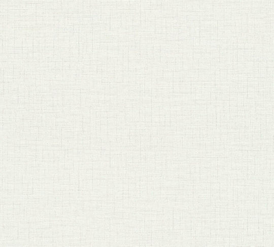 Wall Wallpaper Vinyl White 1005x53cm Washable