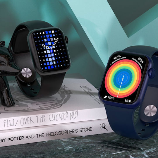 NO.1 DT100 Pro Max Smartwatch με Παλμογράφο (Μαύρο)