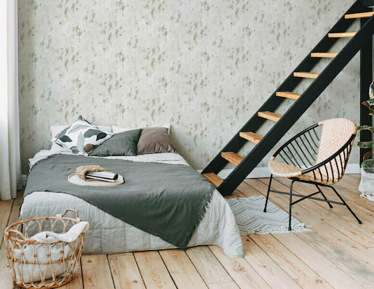 Tapete Old Wall Vinyl Beige L1005xB53cm Waschbar 379544