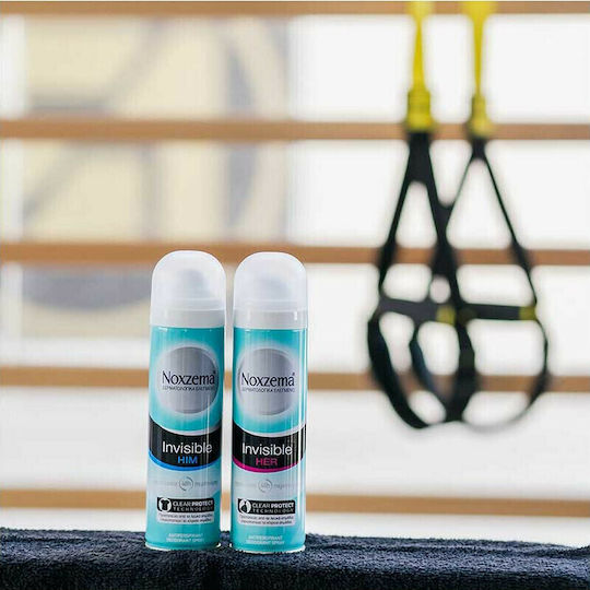 Noxzema Invisible Him Antiperspirant Deodorant 48h sub formă de Spray 150ml