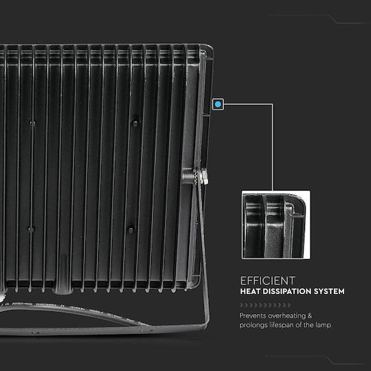 V-TAC Στεγανός Προβολέας LED 100W Θερμό Λευκό 3000K IP65