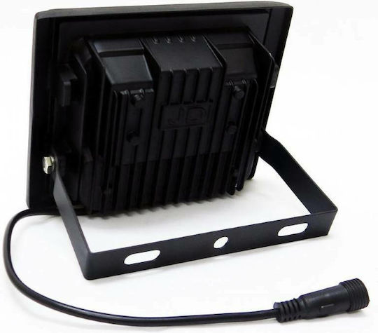 Waterproof Solar LED Floodlight 60W Cold White 6000K with Remote Control IP67