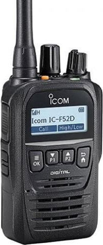 Icom IC-F52D UHF/VHF Wireless Transceiver Black