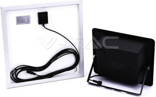 V-TAC Waterproof Solar LED Floodlight 16W Natural White 4000K with Remote Control IP65