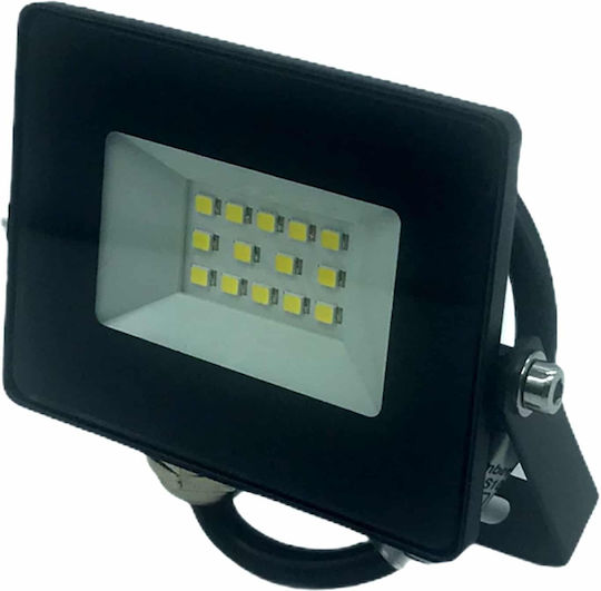 Elmark Stellar Helios10 Στεγανός Προβολέας LED 10W Ψυχρό Λευκό 5500K IP65