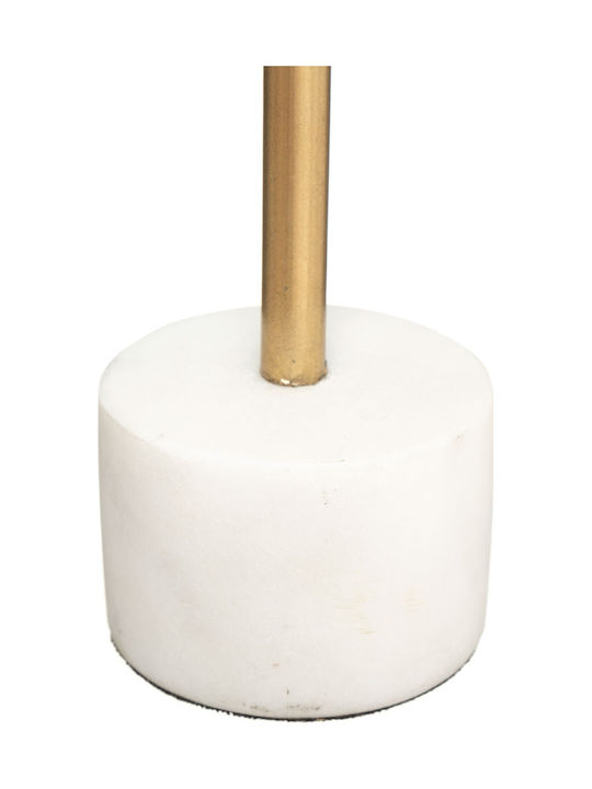 Atmosphera Candle Holder Marble Gold 27cm 1pcs