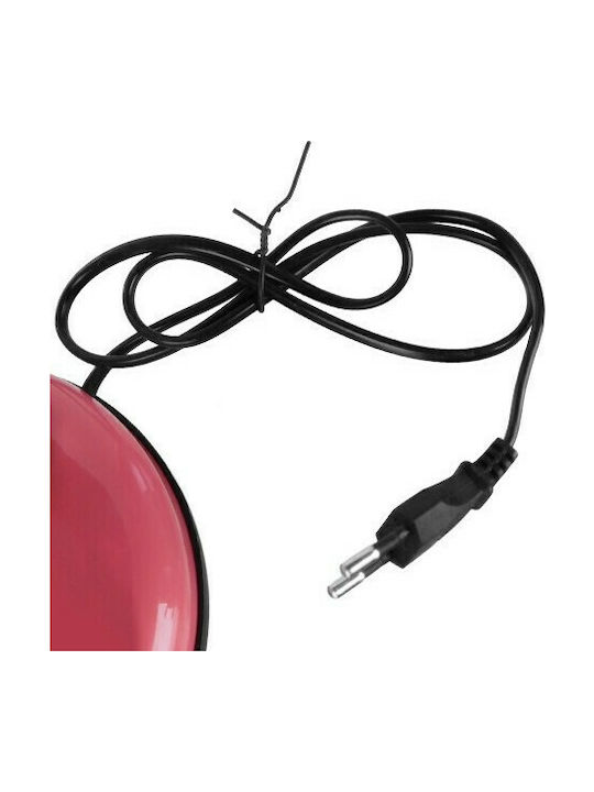 GloboStar Student Office Lamp with Flexible Arm for Socket E27 14x32cm in Pink Color