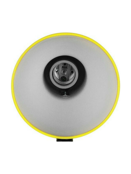 GloboStar Student Office Lamp with Flexible Arm for Socket E27 in Yellow Color