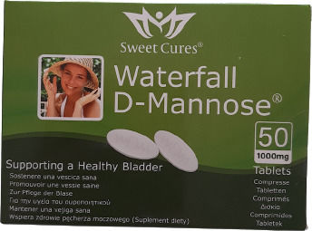 Sweet Cures D-Mannose 1000mg Ειδικό Συμπλήρωμα Διατροφής 50 ταμπλέτες