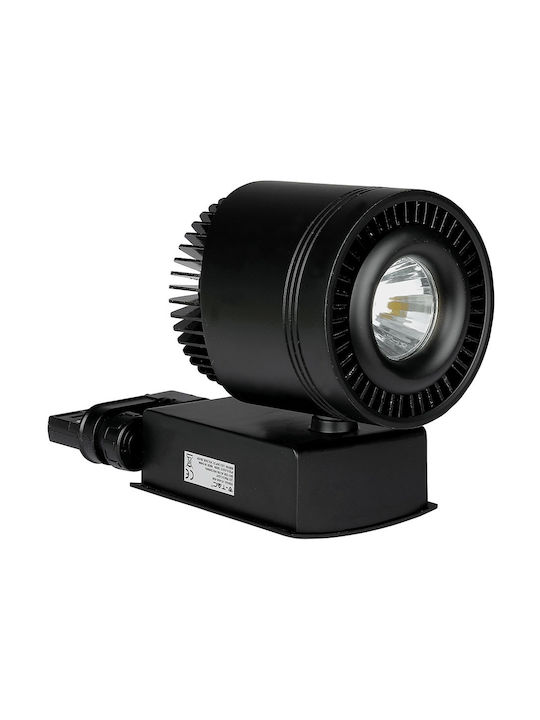 V-TAC Single Spot with Socket E14 in Black Color