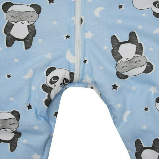 Kamtex Baby Iarna Sac de dormit cu picioare Panda Ciell