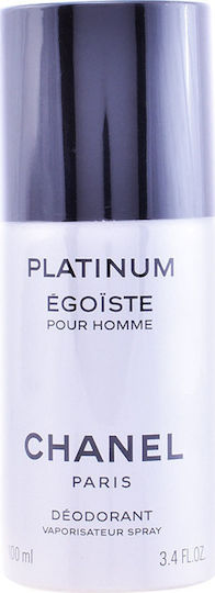 Chanel Egoiste Platinum Deodorant Spray 100ml