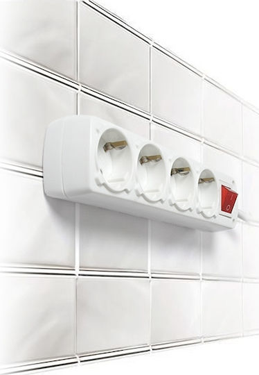 SAS Power Strip 4 Positions with Cable 1.5m