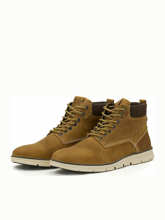 Leather Men's Boots Honey