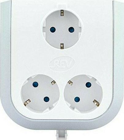 REV T-förmiger Wandstecker 3 Positionen