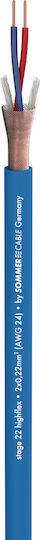 Sommer Cable Stage 22 Highflex Cable Microphone Unterminated 1m (200-0002) 1pcs