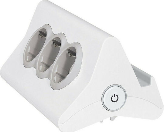 Legrand Power Strip 3 Positions with 2 USB-A and Cable 1.5m