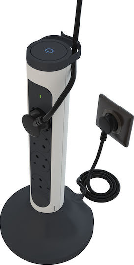 Legrand Πολύπριζο Aσφαλείας 4 Θέσεων με Καλώδιο 2m